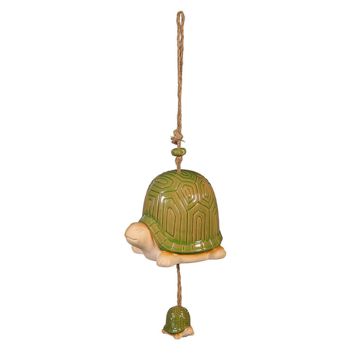 Ceramic Bell Wind Chime, Turtle