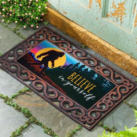 Big Foot Believe Sassafras Switch Door Mat