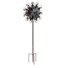 Load image into Gallery viewer, Garden Stake, Metal, Swirl Flower
