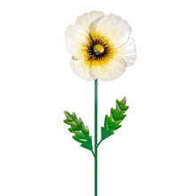 Load image into Gallery viewer, Garden Stake, What She Shed Metal Poppy, 2 Asst
