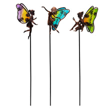 Load image into Gallery viewer, Garden Fairy  Plant Pick, 3 Assorted
