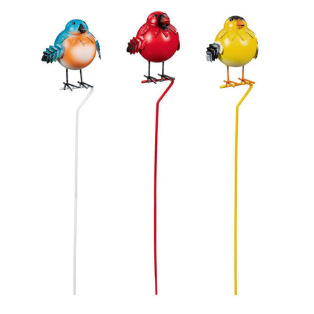Plant Pick, What She Shed Birds,3 Assorted