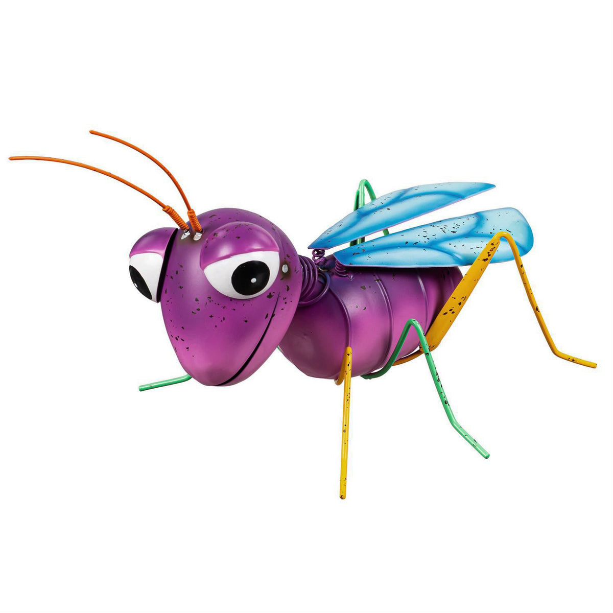 Statue, Metal, Flying Insects, 2 Assorted