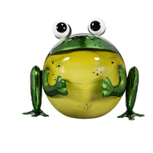Load image into Gallery viewer, Statue, Metal, Portly Frog, 7in

