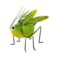 Statue, Metal, Verdant Grasshopper, 7in