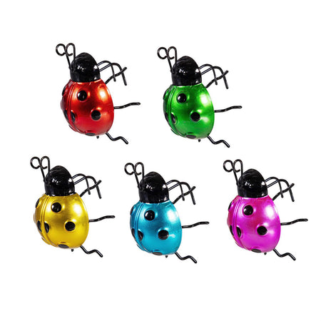 Pot Hugger, Metal, Ladybug, 5 Assorted