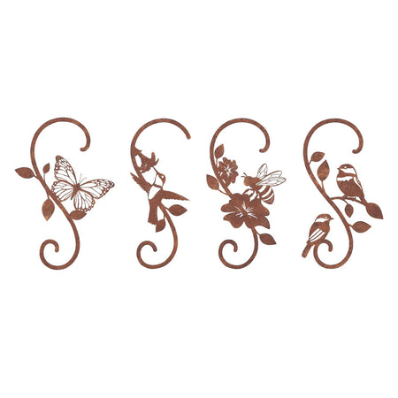 Plant Hanger, Metal, Rustic Friends