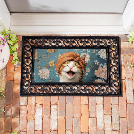 Joyful Cat Sassafras Switch Door Mat