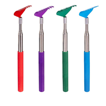 Extendable Backscratcher, 4 Assorted