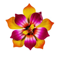 Decor Wall Spinner, 13in, Blossom Bee