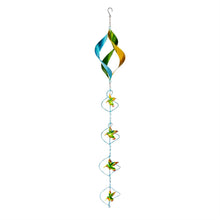 Load image into Gallery viewer, Hanging Wind Twirler, 41in, Hummingbird
