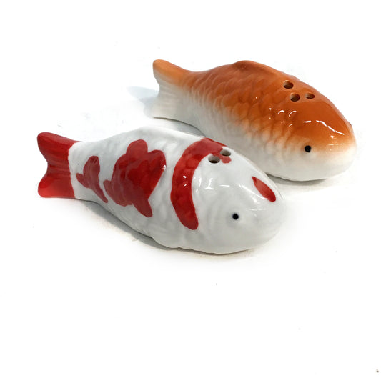 Salt & Pepper Shakers, Koi Fish