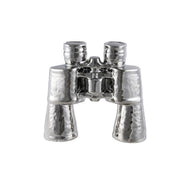 Decor, Stoneware, Binoculars, Chrome Finish
