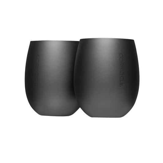 Corkcicle Sommelier Stemless, 10oz, Slate