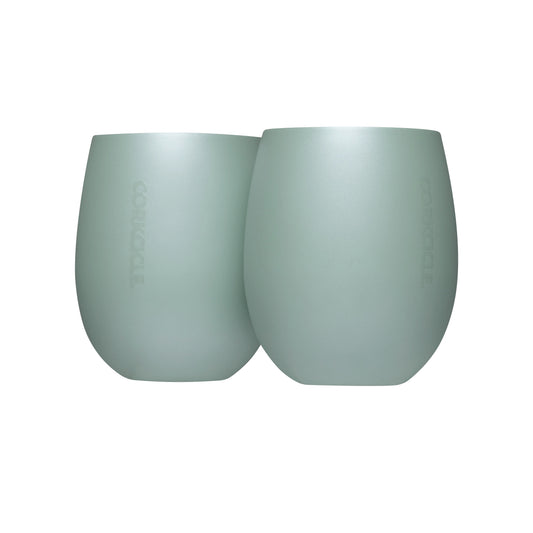 Corkcicle Sommelier Stemless, 10oz, Thyme