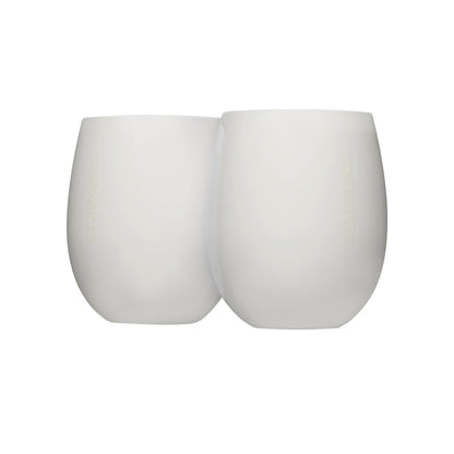 Corkcicle Sommelier Stemless, 10oz, Oat Milk