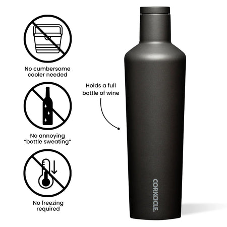 Corkcicle Vinnebago, 25oz, Ceramic Slate