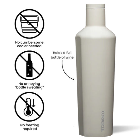 Corkcicle Vinnebago, 25oz, Oat Milk