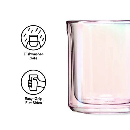 Corkcicle Glass Rocks, 12oz, Prism