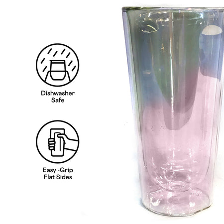 Corkcicle Pint Glass, 16oz, Prism