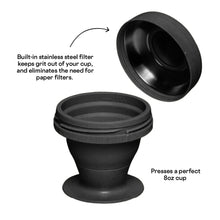 Load image into Gallery viewer, Corkcicle Coffee Palmpress, Espresso Black
