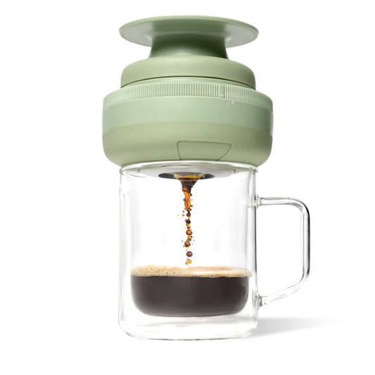 Corkcicle Coffee Palmpress, Sage Green