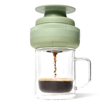 Load image into Gallery viewer, Corkcicle Coffee Palmpress, Sage Green
