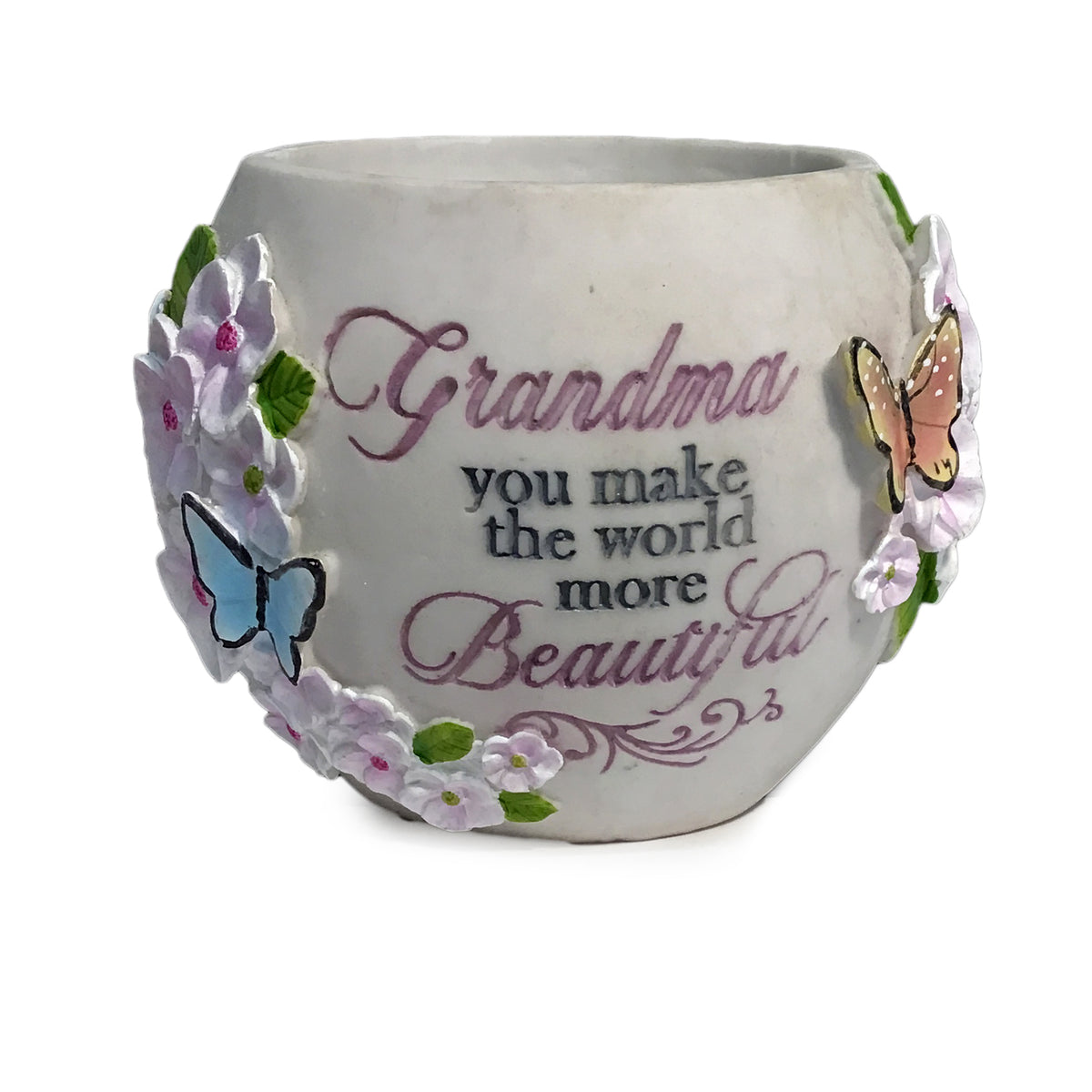 Pot, 6in Round, Beautiful Grandma