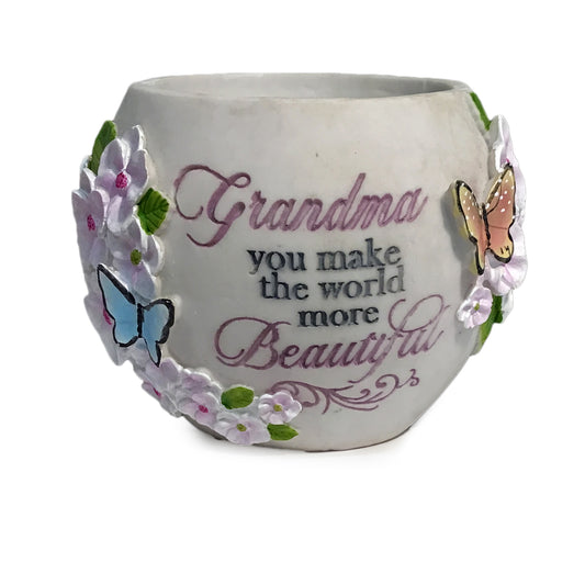 Pot, 6in Round, Beautiful Grandma