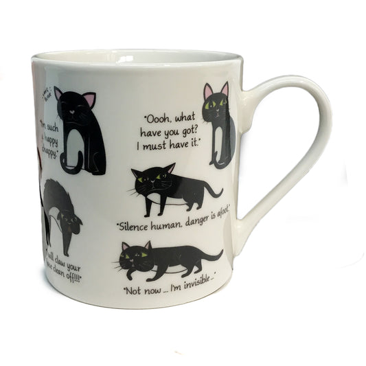 Ceramic Mug, Cattitude