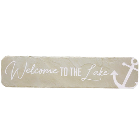 Garden Stone, 16In, Lake Life