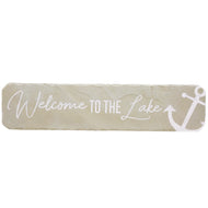 Garden Stone, 16In, Lake Life
