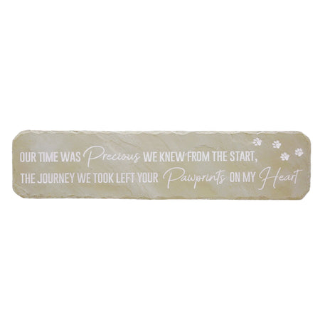 Garden Stone, 16In, Pawprint