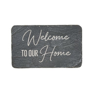 Garden Stone, 7In, Welcome