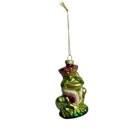 Ornament, Glass Frog