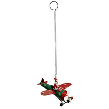 Load image into Gallery viewer, Ornament, Metal, Bi-Plane, 2 Assorted
