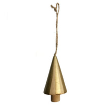 Load image into Gallery viewer, Ornament, Wood, Gold Trees, 2 Assorted
