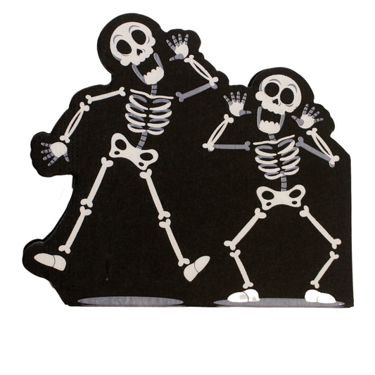 Luncheon Napkin, Skeleton 12pcs.