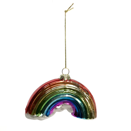Ornament, Glass Rainbow