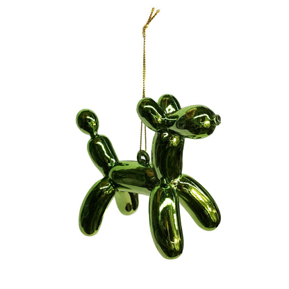 Ornament, Balloon Dog, 2 Assorted