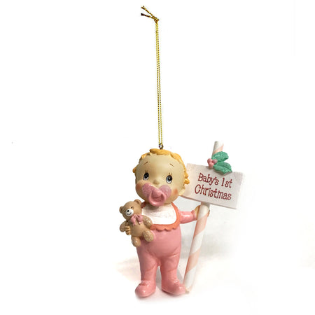 Ornament, Baby's First Xmas, 2 Assorted