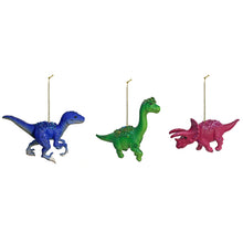 Load image into Gallery viewer, Ornament, Resin, Colourful Dinosaurs, Assorted
