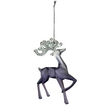 Load image into Gallery viewer, Ornament, Acrylic, Translucent Blue Reindeer, AST
