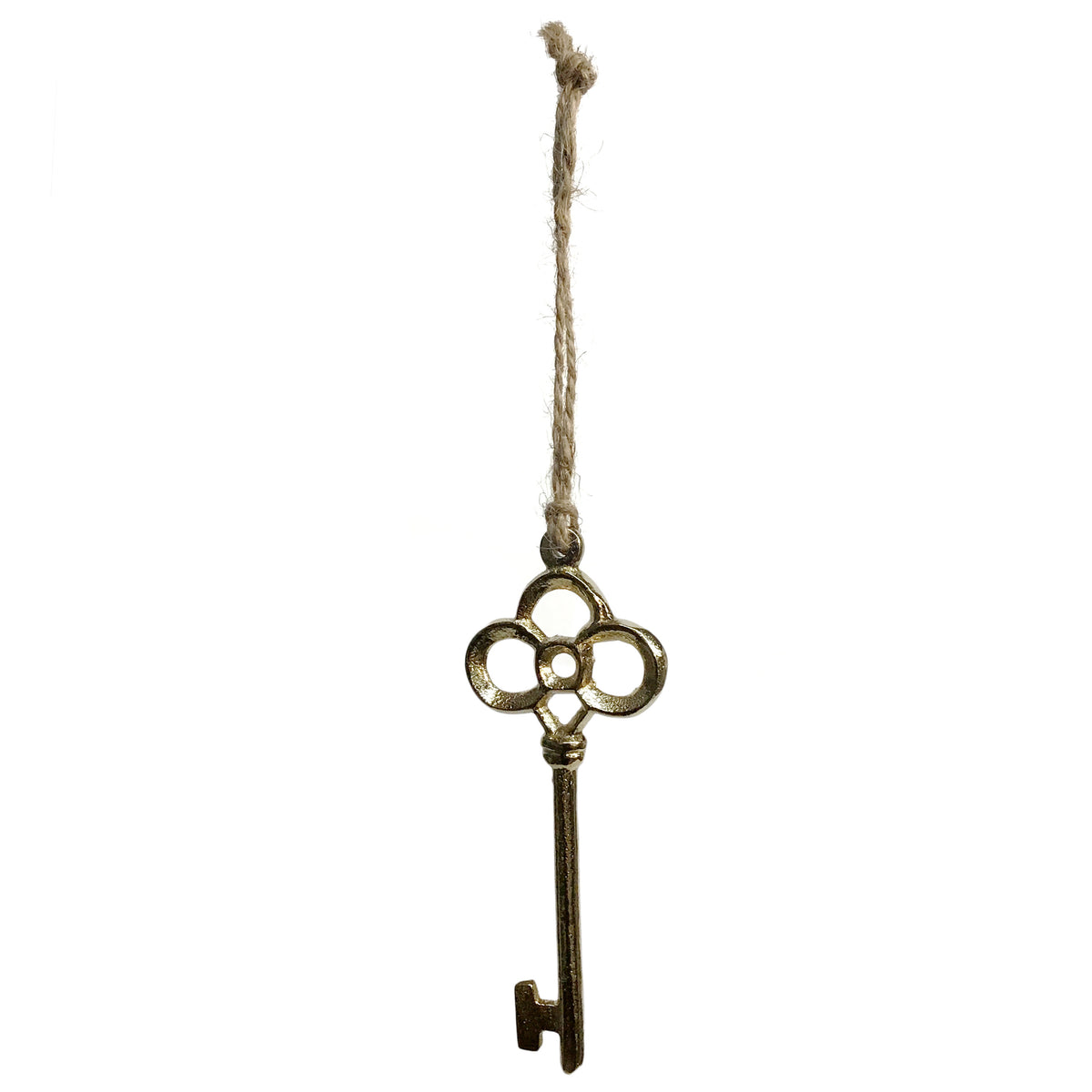 Ornament, Metal, Gold Key