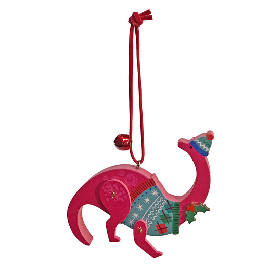 Ornament, Xmas Brachiosaurus, 2Assorted