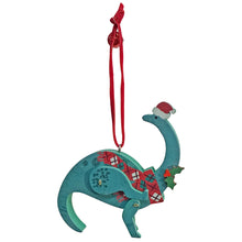 Load image into Gallery viewer, Ornament, Xmas Brachiosaurus, 2Assorted

