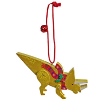 Load image into Gallery viewer, Ornament, Xmas Triceratops, ,2 Assorted
