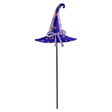 Load image into Gallery viewer, Decor Stake, Witch Hats, 4 Assorted
