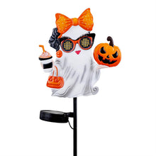 Load image into Gallery viewer, Garden Stake, Solar, Halloween, 3 Assorted
