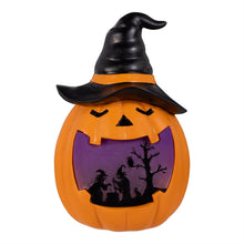 Load image into Gallery viewer, Table Decor, Color Changing Jack-O-Lanterns, 2 Ast
